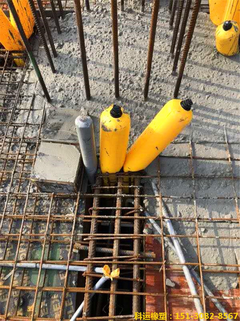 長沙高層建筑梁柱節(jié)點混凝土攔茬隔斷氣囊 砼攔茬器廠家5